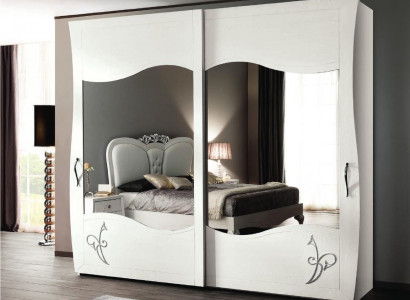 Kleiderschrank Mehrzweck Regale Schrank Regal Aufbewahrungs Garderobe Spiegel